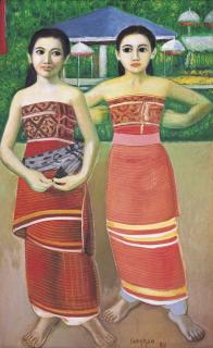 Sudarso - Two girls