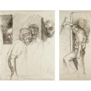 Sudhir Patwardhan - A Pair Of Untitled Works