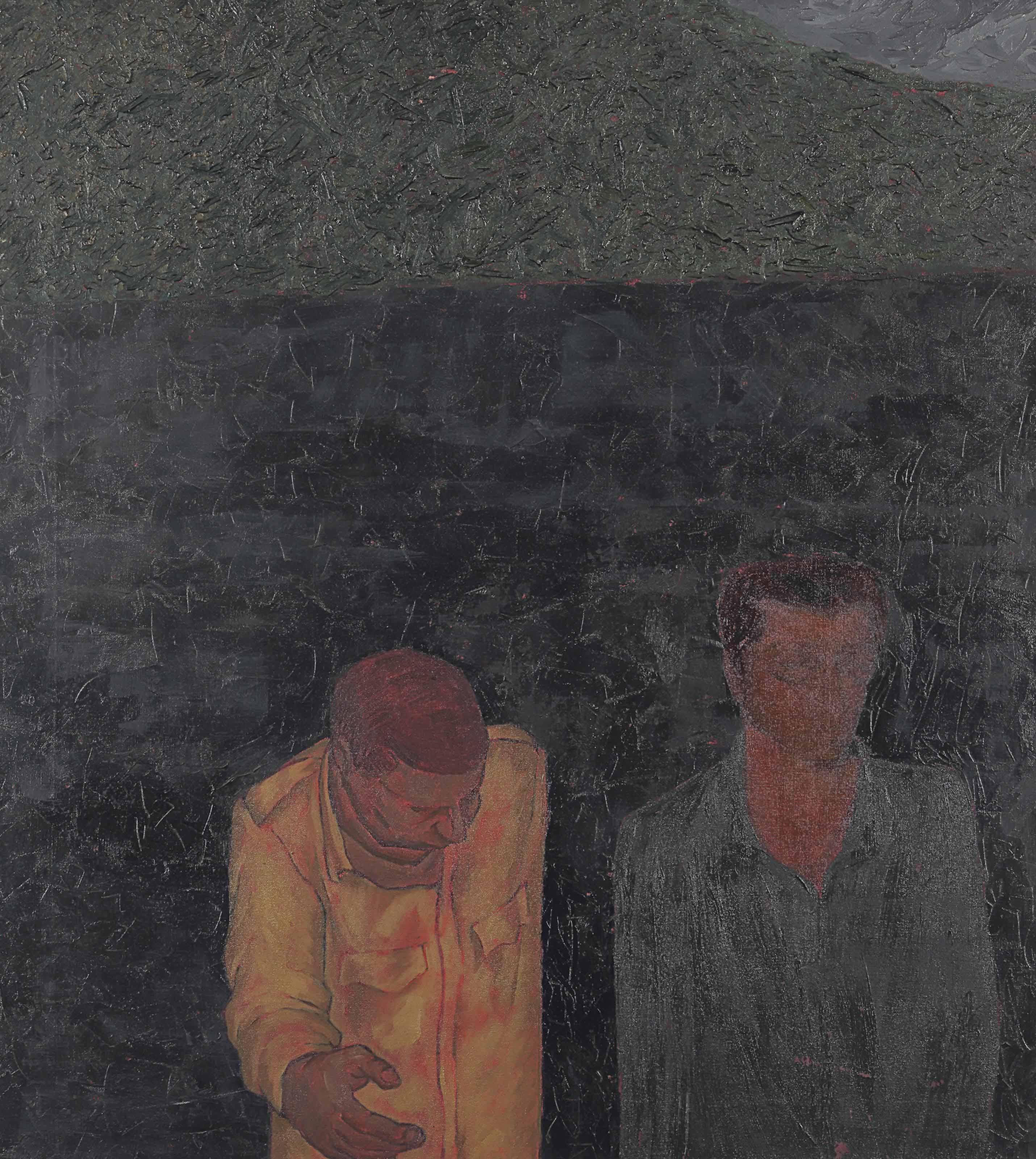 Sudhir Patwardhan - Grey Wall