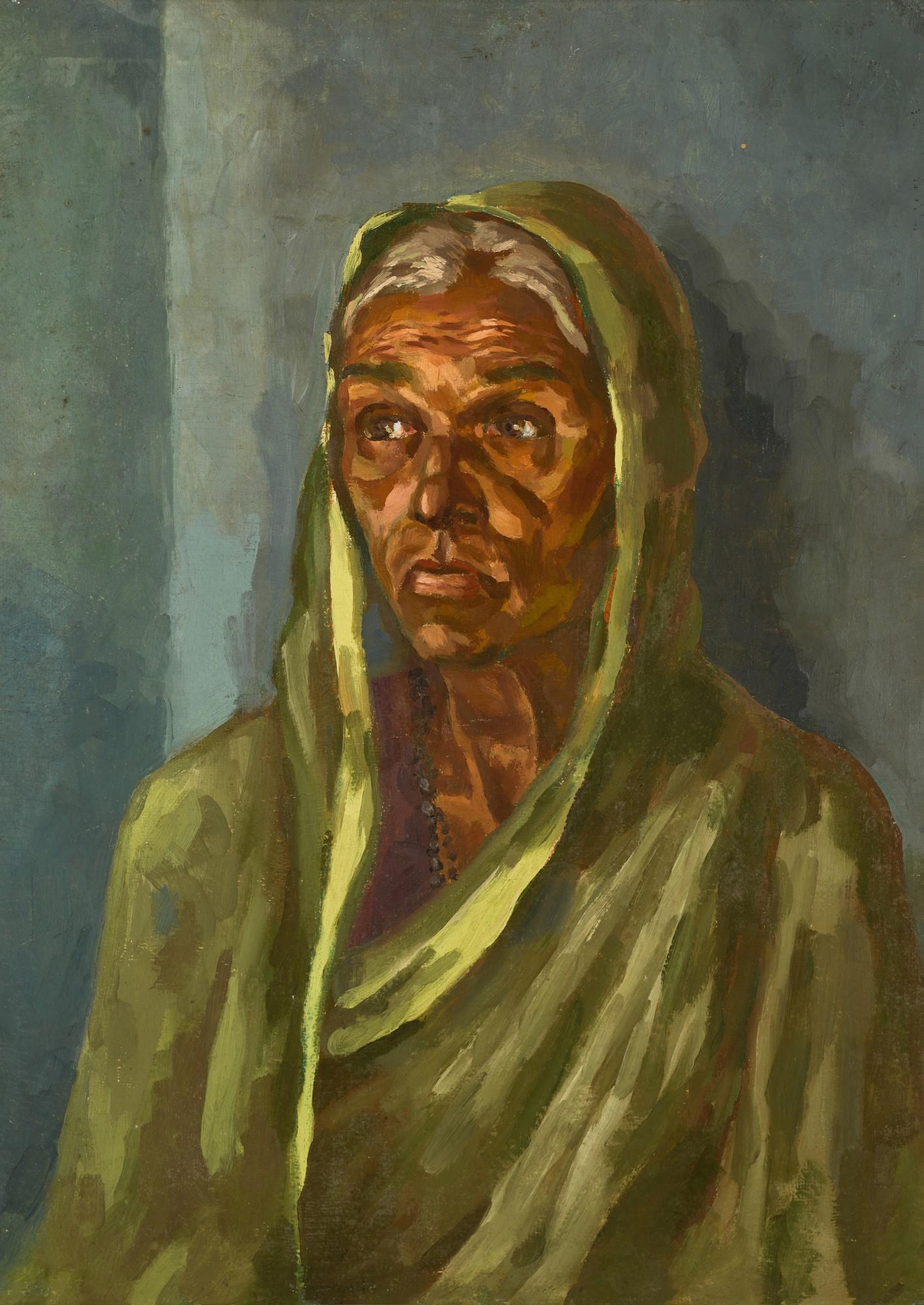 Sudhir Patwardhan - Untitled (Sakhubai)