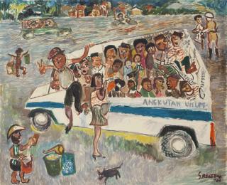 Sudjana Kerton - Angkun Umum (Public Transportation)