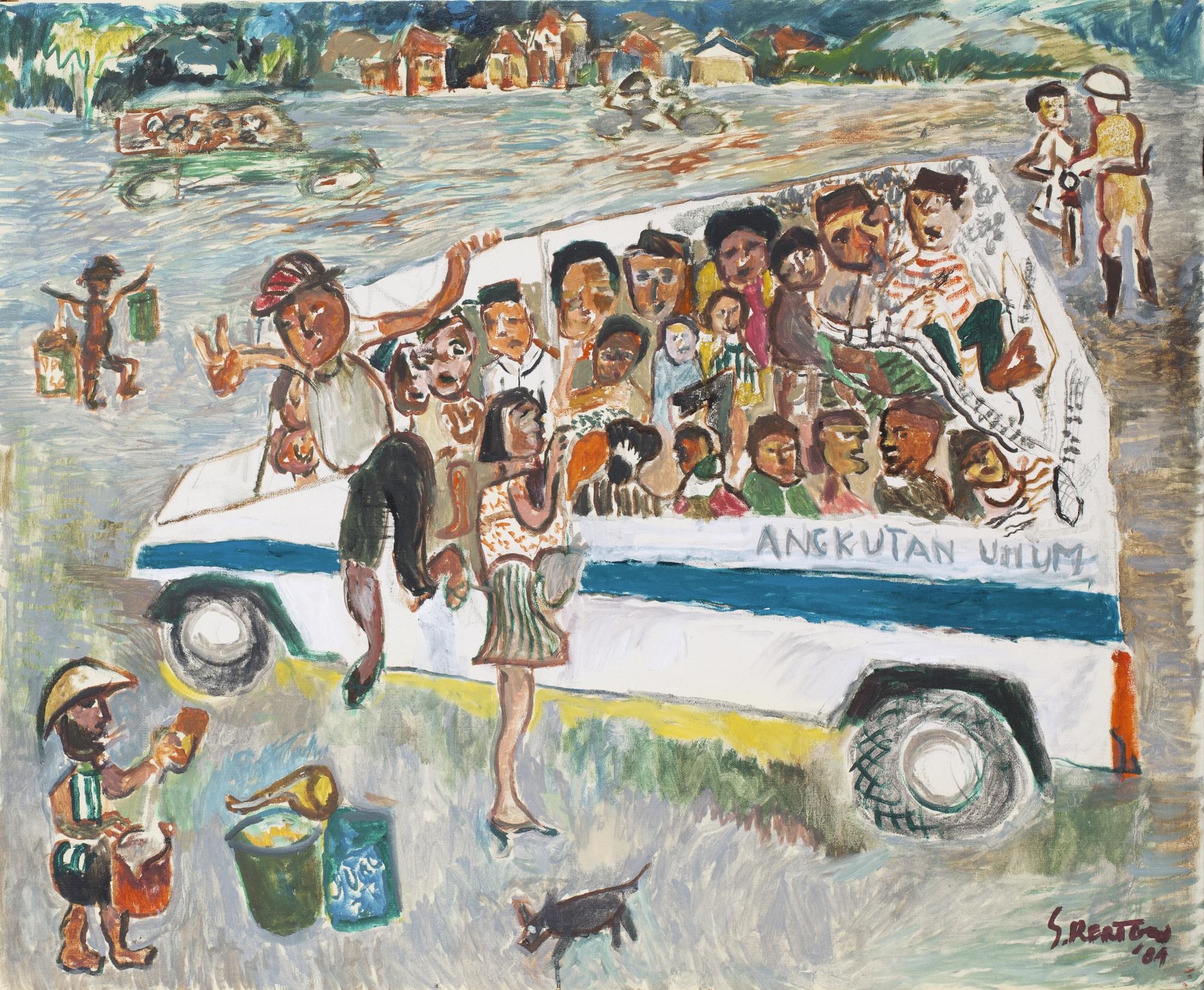 Sudjana Kerton - Angkun Umum (Public Transportation)