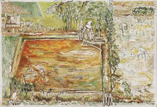 Sudjana Kerton - From the Train Window