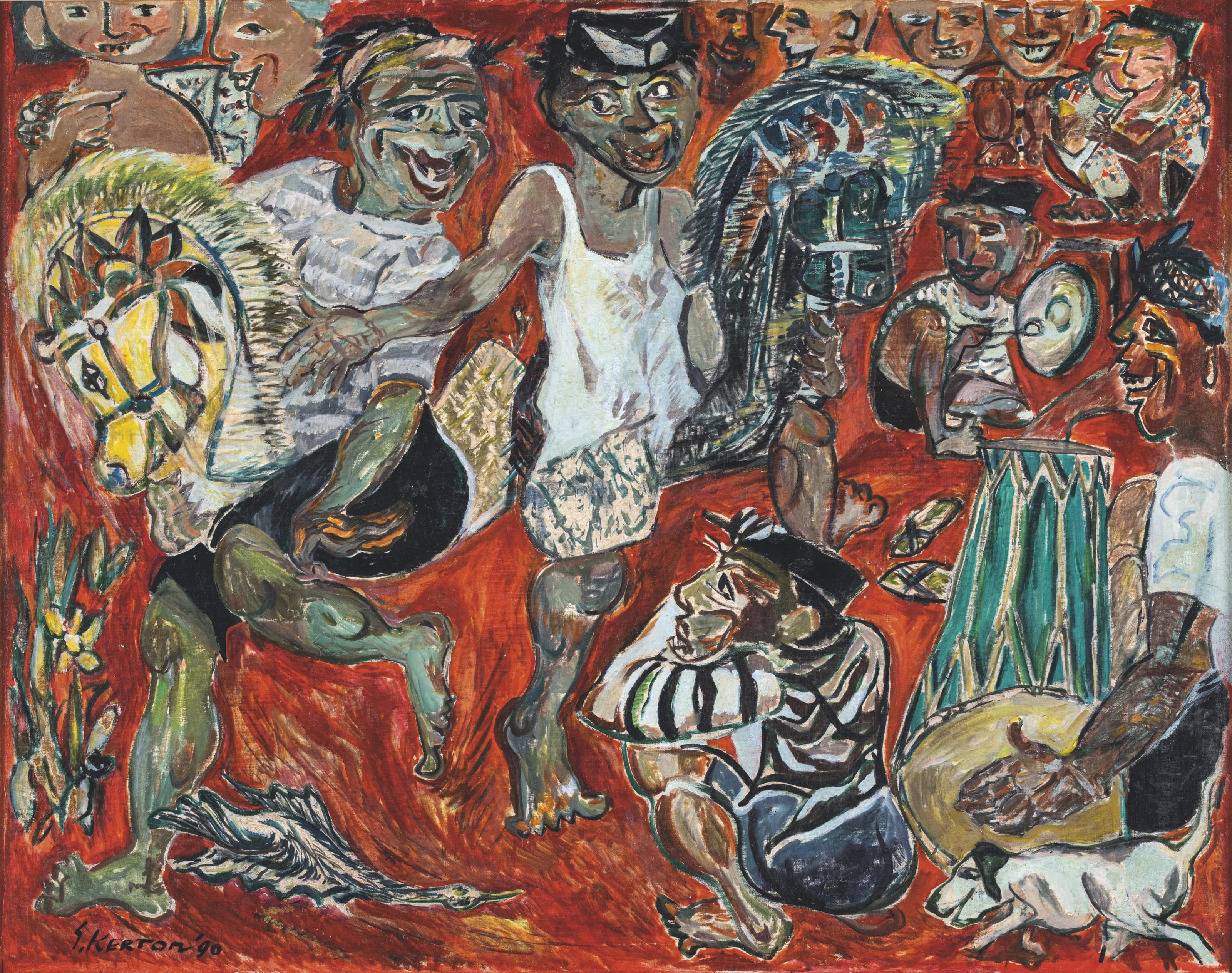 Sudjana Kerton - Kuda Lumping (Flat horse-trance dance)