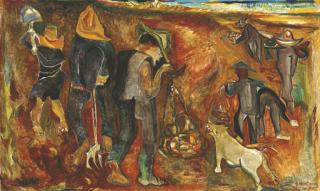 Sudjana Kerton - Tukang Gali (Field diggers)