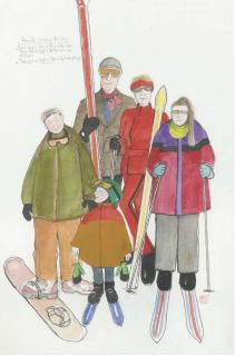 Sue Macartney-Snape - The Family Skiing Holiday