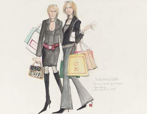 Sue Macartney-Snape - The girls\' shopping spree