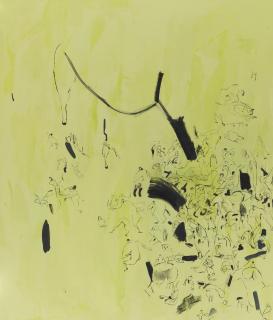 Sue Williams - Yellow With Big Legs