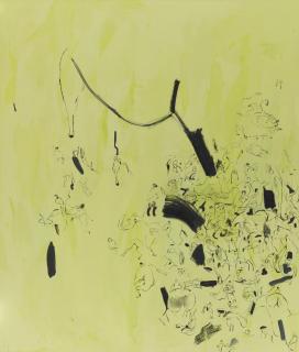 Sue Williams - Yellow With Big Legs