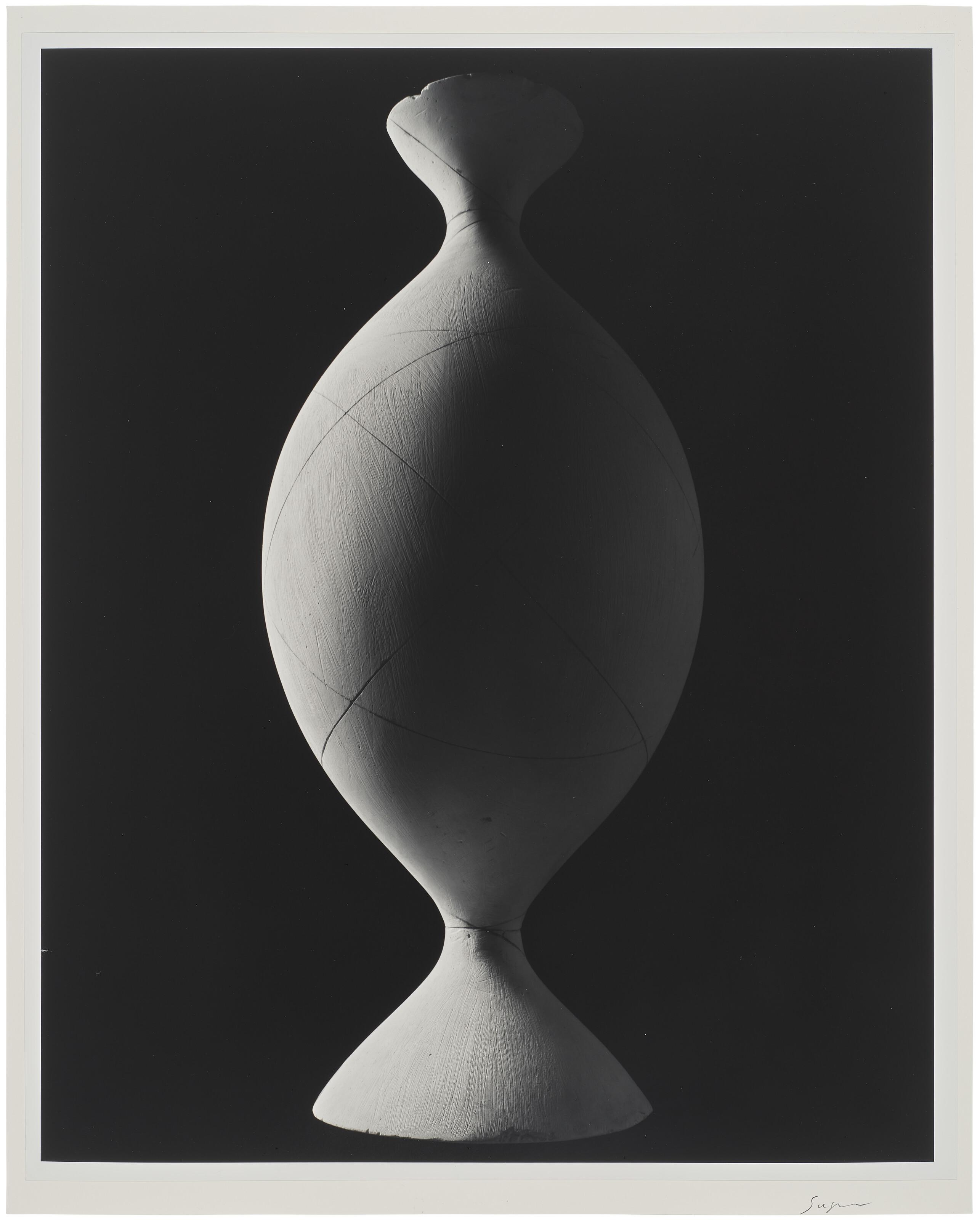 Sugimoto Hiroshi - Mathematical Form: Surface 0004 (Onduloid: a surface of revolution with constant non-zero mean curvature), 2004