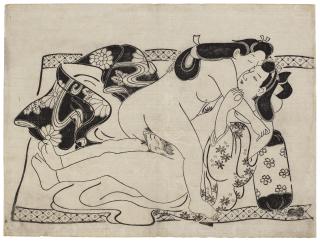 Sugimura Jihei - A Couple Making Love