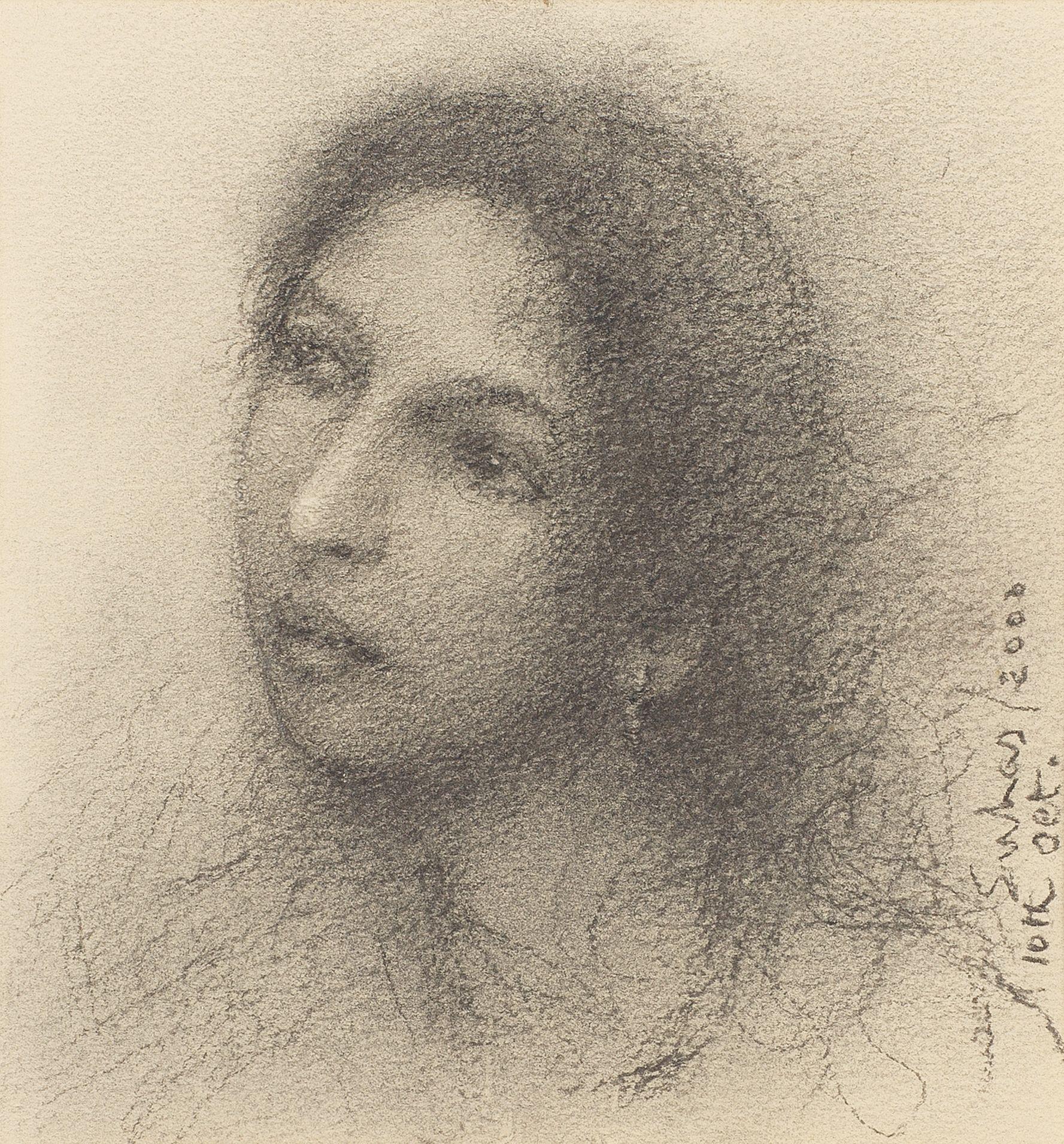 Suhas Roy - Untitled (Woman)