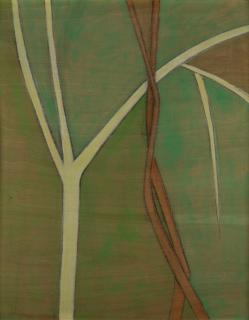 Sukriye Dikmen - Composizione con alberi