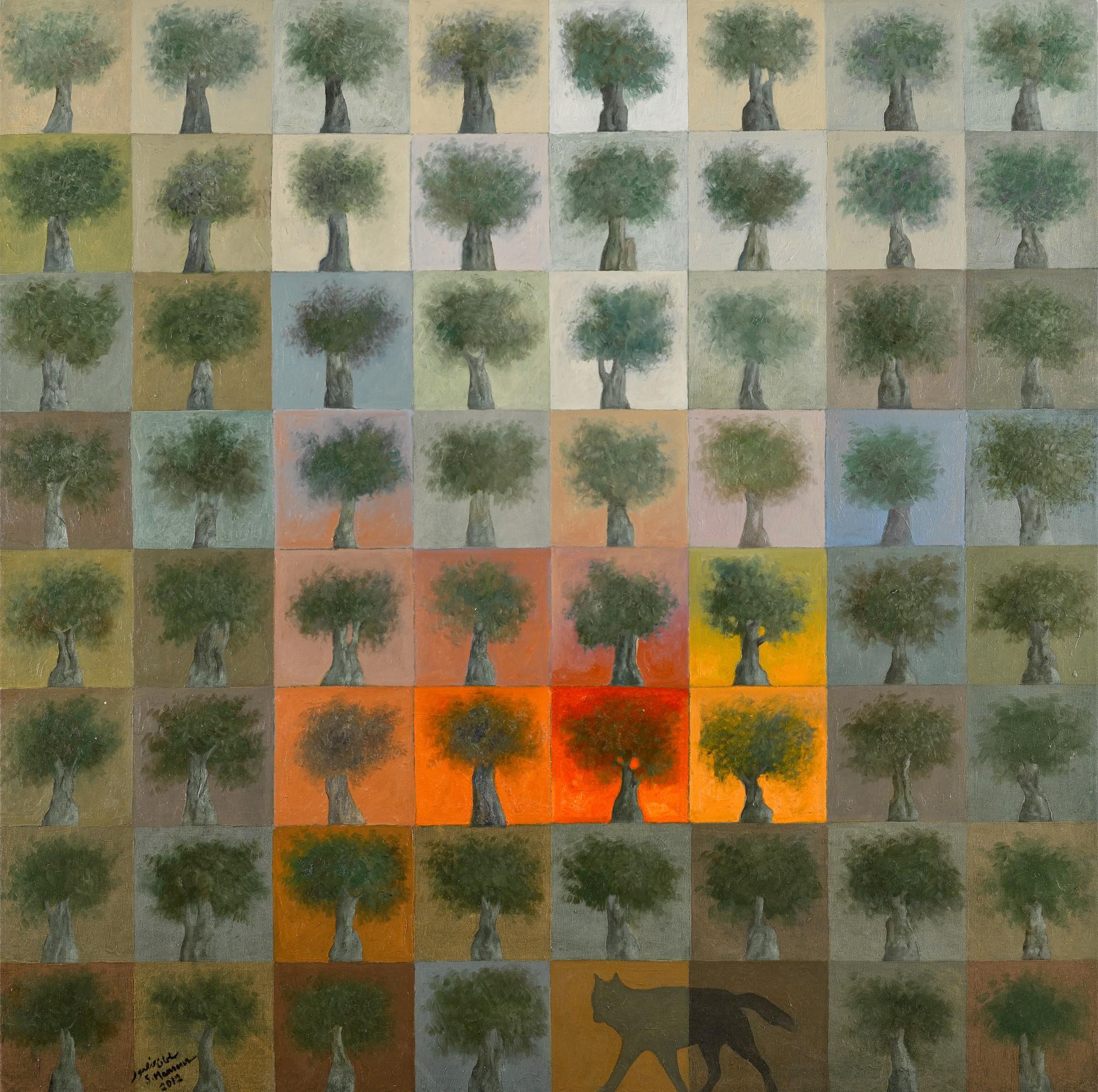 Suleiman Mansour - Fire In The Field