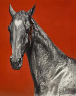 Sun Hao - Horse in Red