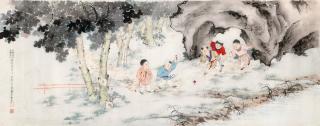 Sun Jiaqin - Children Playing