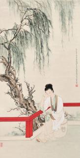 Sun Jiaqin - Lady Under A Tree