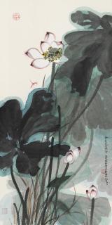 Sun Jiaqin - Lotus And Dragonfly