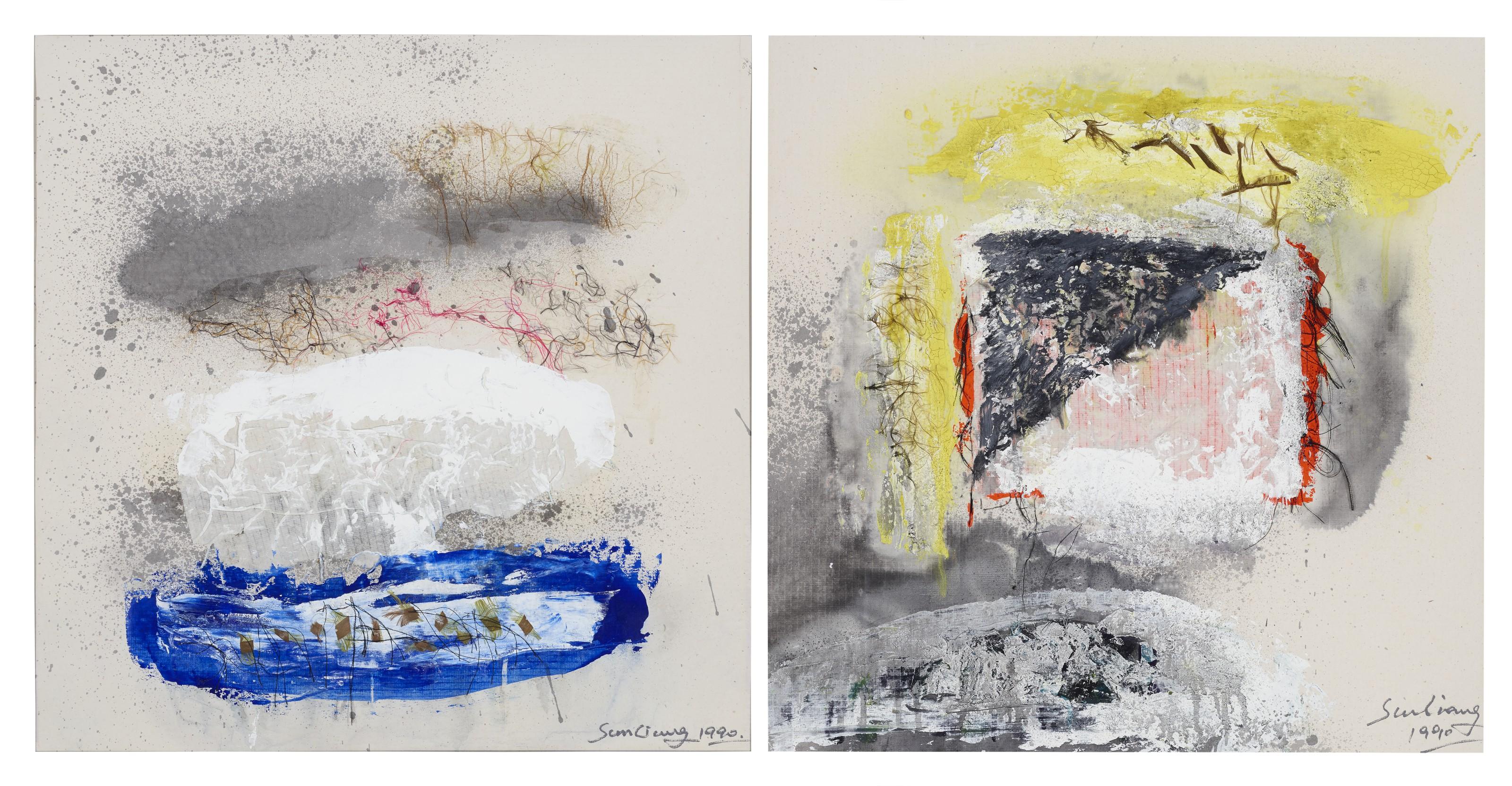 Sun Liang - Untitled; & Untitled