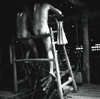 Sun Mingjing - Zigong Series: Salt Factory Workers No. 1