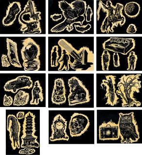 Sun Xun - Time Spy (set of twelve pieces)(Executed in 2016)