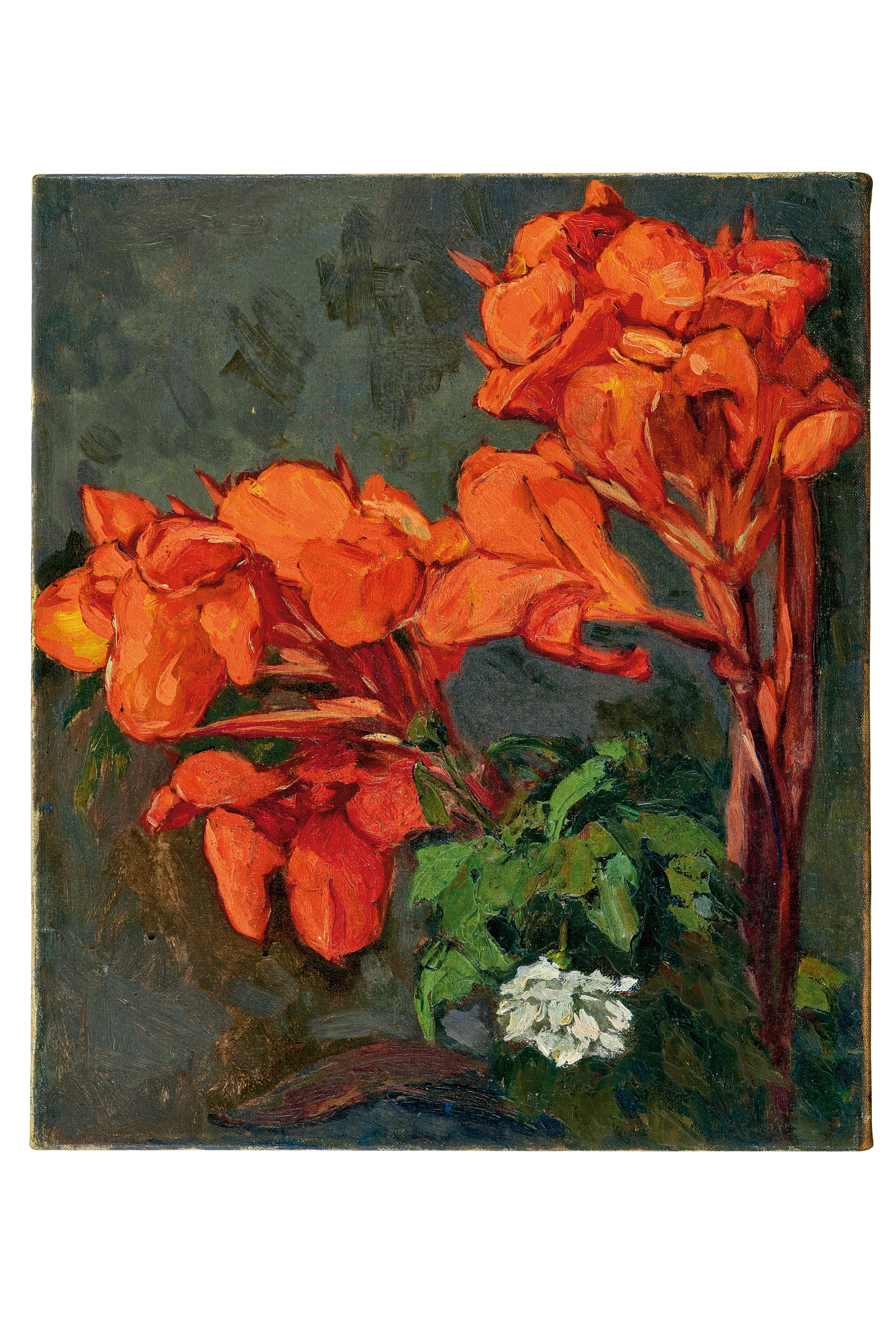 Sun Zongwei - Flowers on the Table(Painted in 1943)