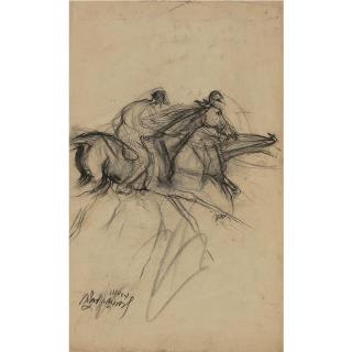 Sunil Das - Horse With Jockey