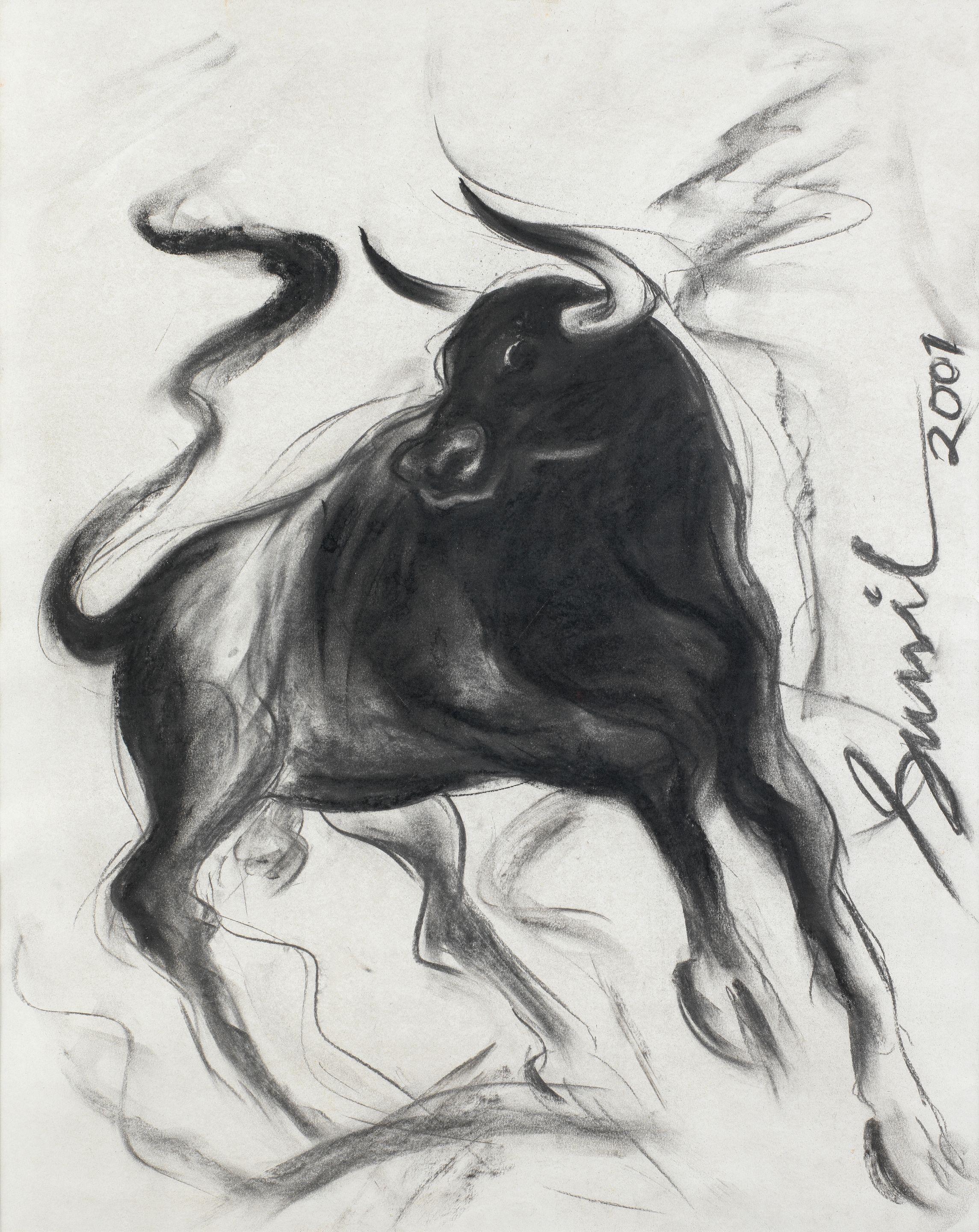 Sunil Das - Untitled (Bull)