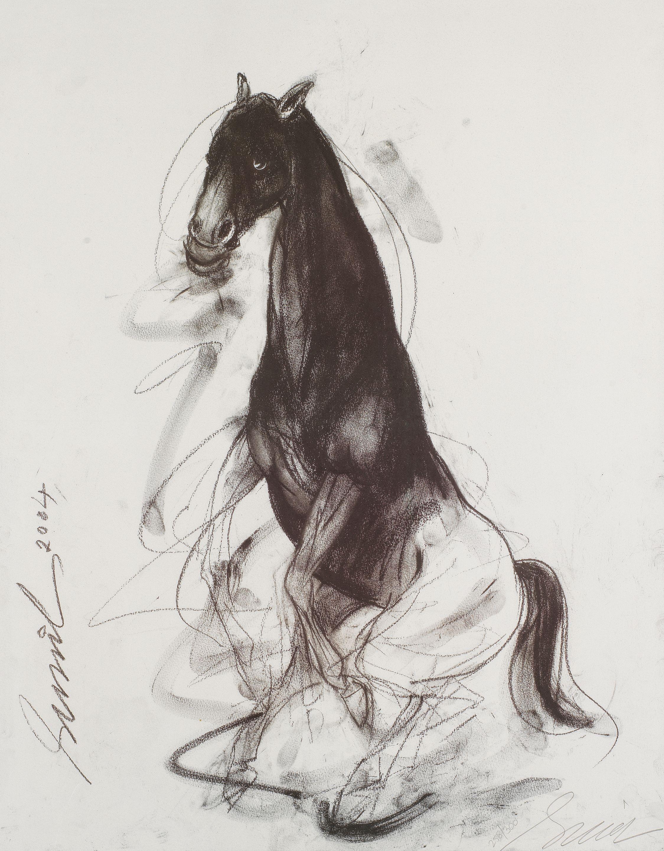 Sunil Das - Untitled (Horse)