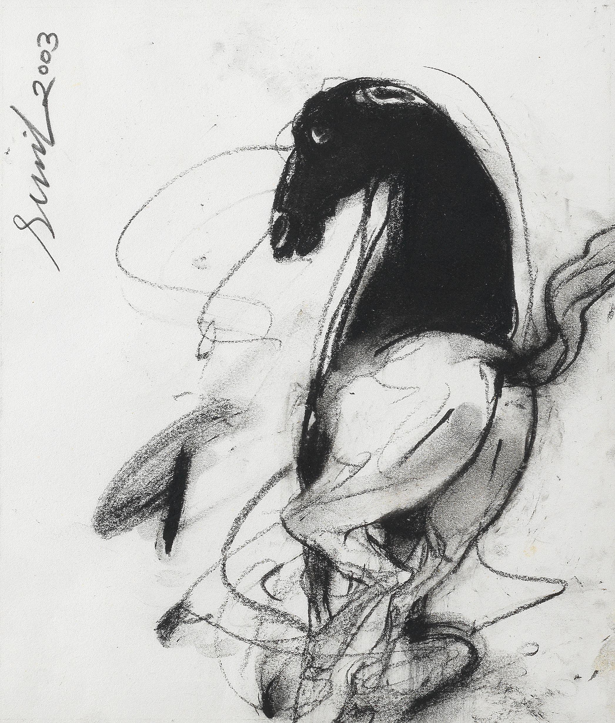Sunil Das - Untitled (Horse)