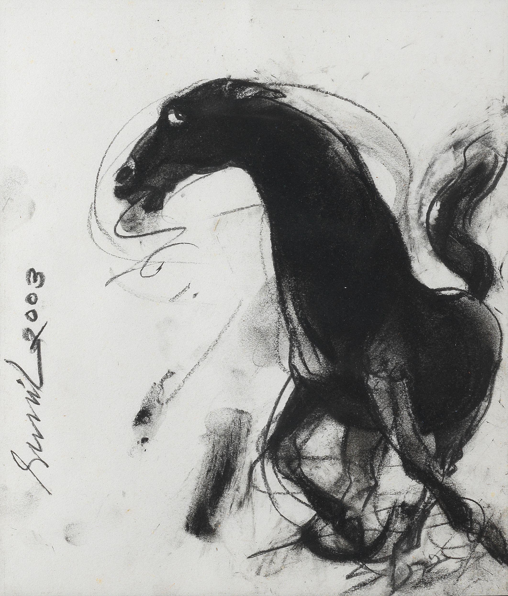 Sunil Das - Untitled (Horse)