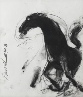 Sunil Das - Untitled (Horse)