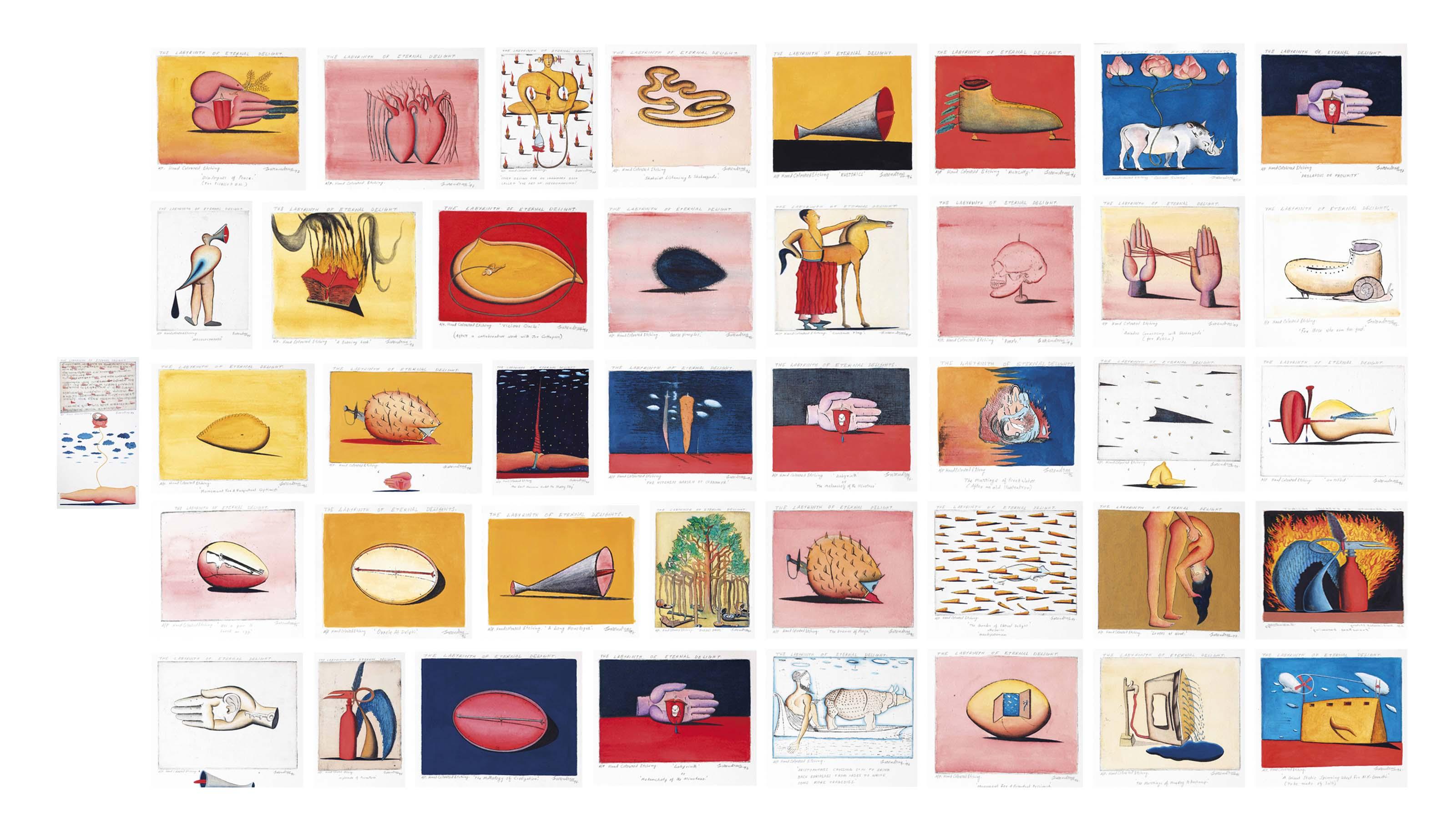 Surendran Nair - The Labyrinth Of Eternal Delight