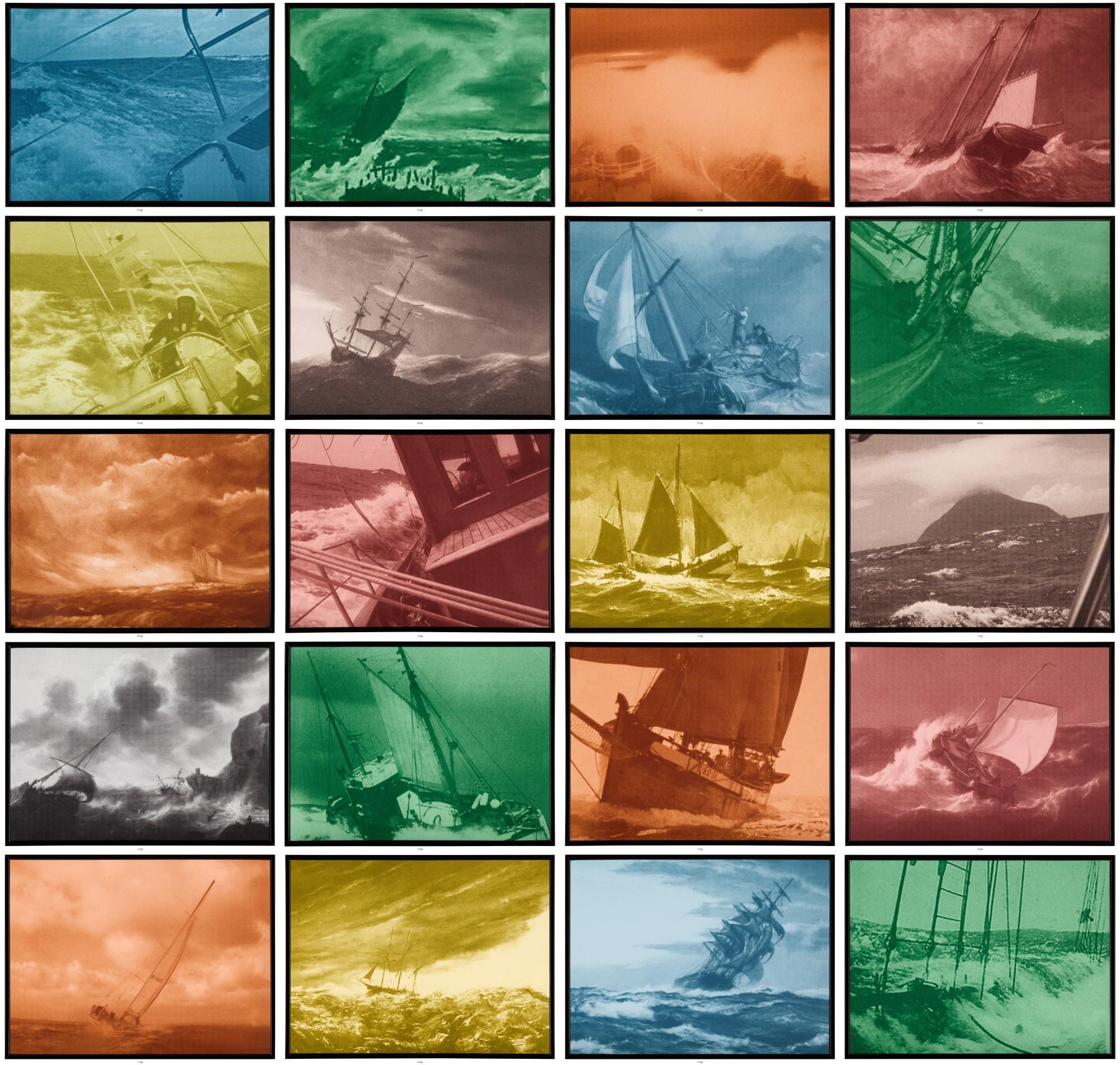 Susan Hiller - Voyage on a Rough Sea: Homage to Marcel Broodthaers
