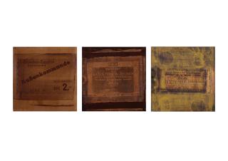 Susan Norrie - Equivalence (Multiple Series 1), 1991-92 (Each) (3)