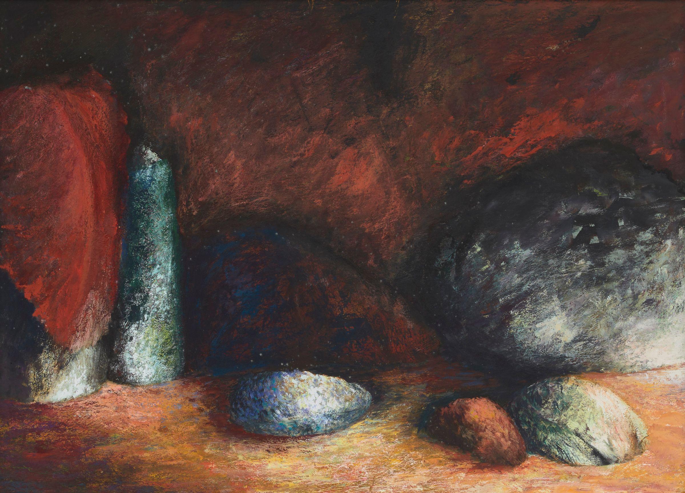 Susan Norrie - Untitled (Study for Tapestry), 1986