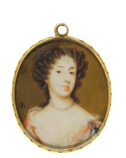 Susan Penelope Rosse - Portrait Of Maria Of Modena, Queen Of England (1658-1718)