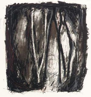 Susan Rothenberg - Five-Color Wishbone