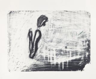 Susan Rothenberg - Four Green Lines