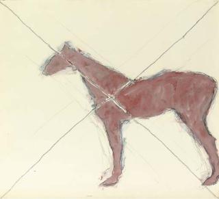 Susan Rothenberg - Untitled Drawing #42