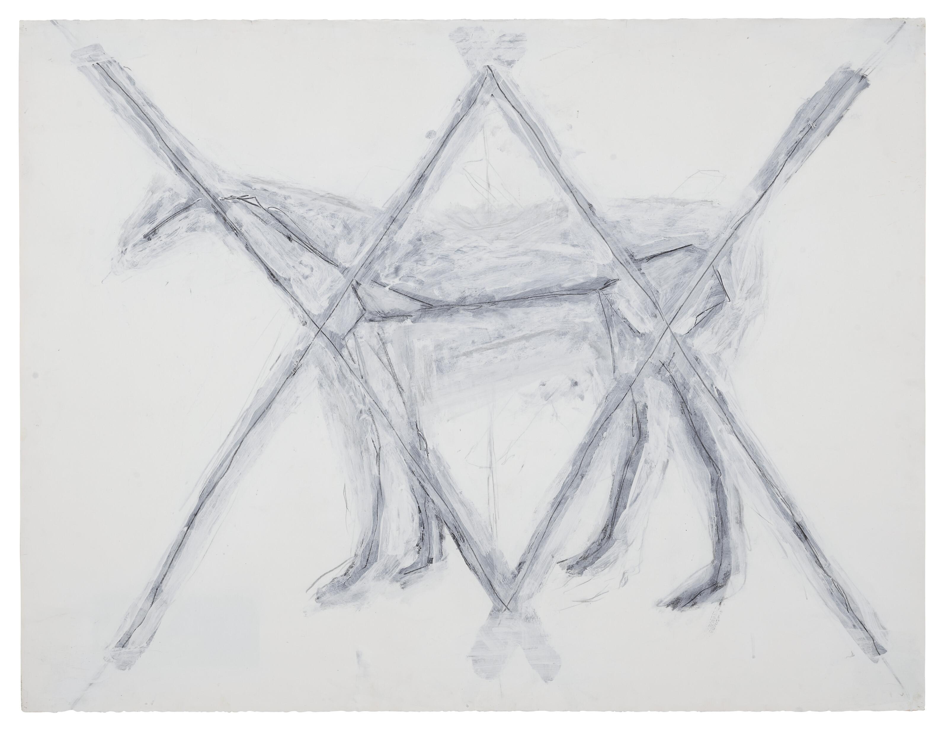 Susan Rothenberg - Untitled Drawing #48