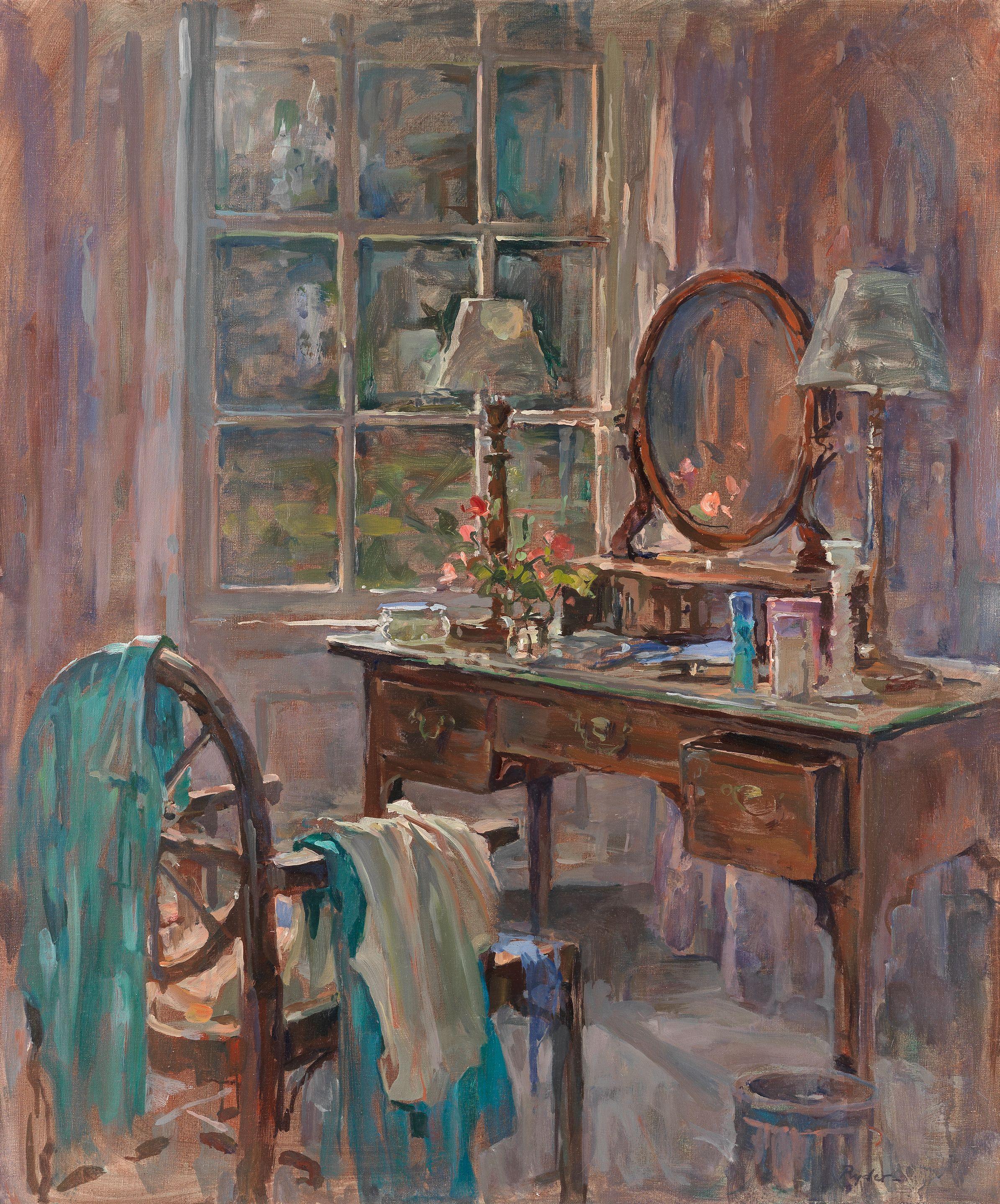 Susan Ryder R.P., N.E.A.C. - The Sunlit Dressing Table