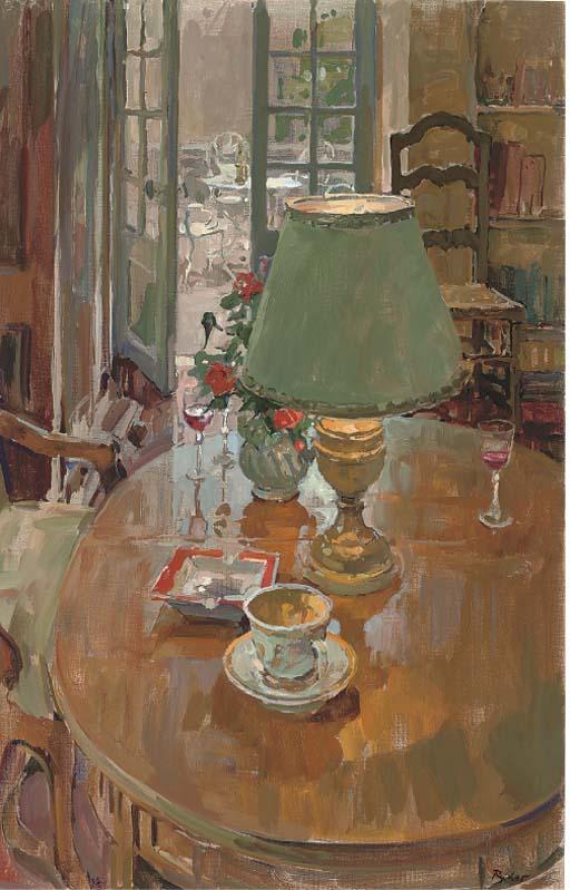 Susan Ryder - Interior With French Windows