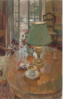 Susan Ryder - Interior With French Windows