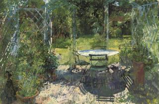 Susan Ryder - Table and chairs in the shade