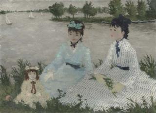 Suzanne Eisendieck - Femmes Et Enfant Au Bord de la Mer