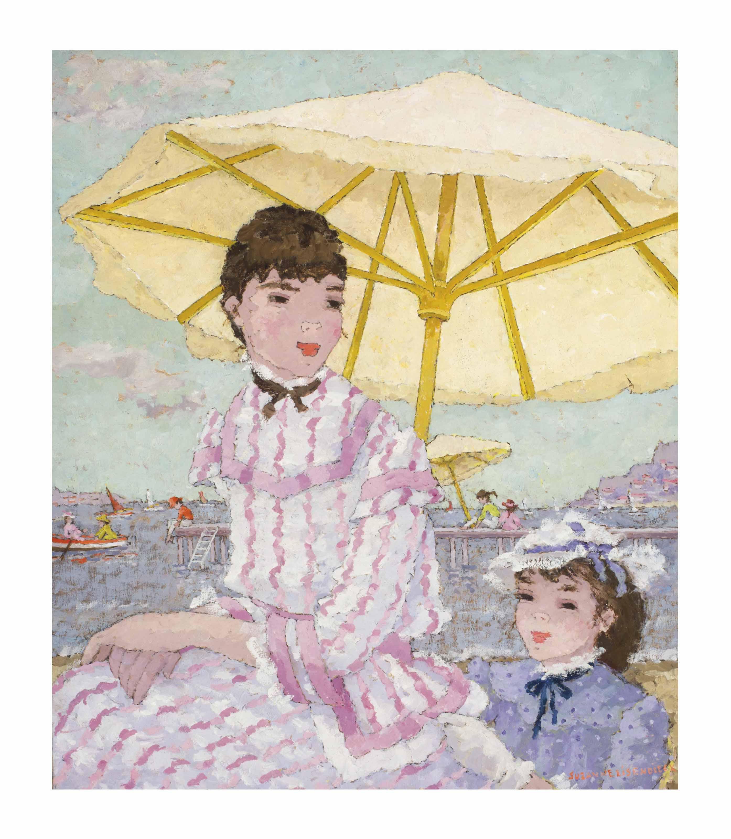 Suzanne Eisendieck - Plage à Théoule