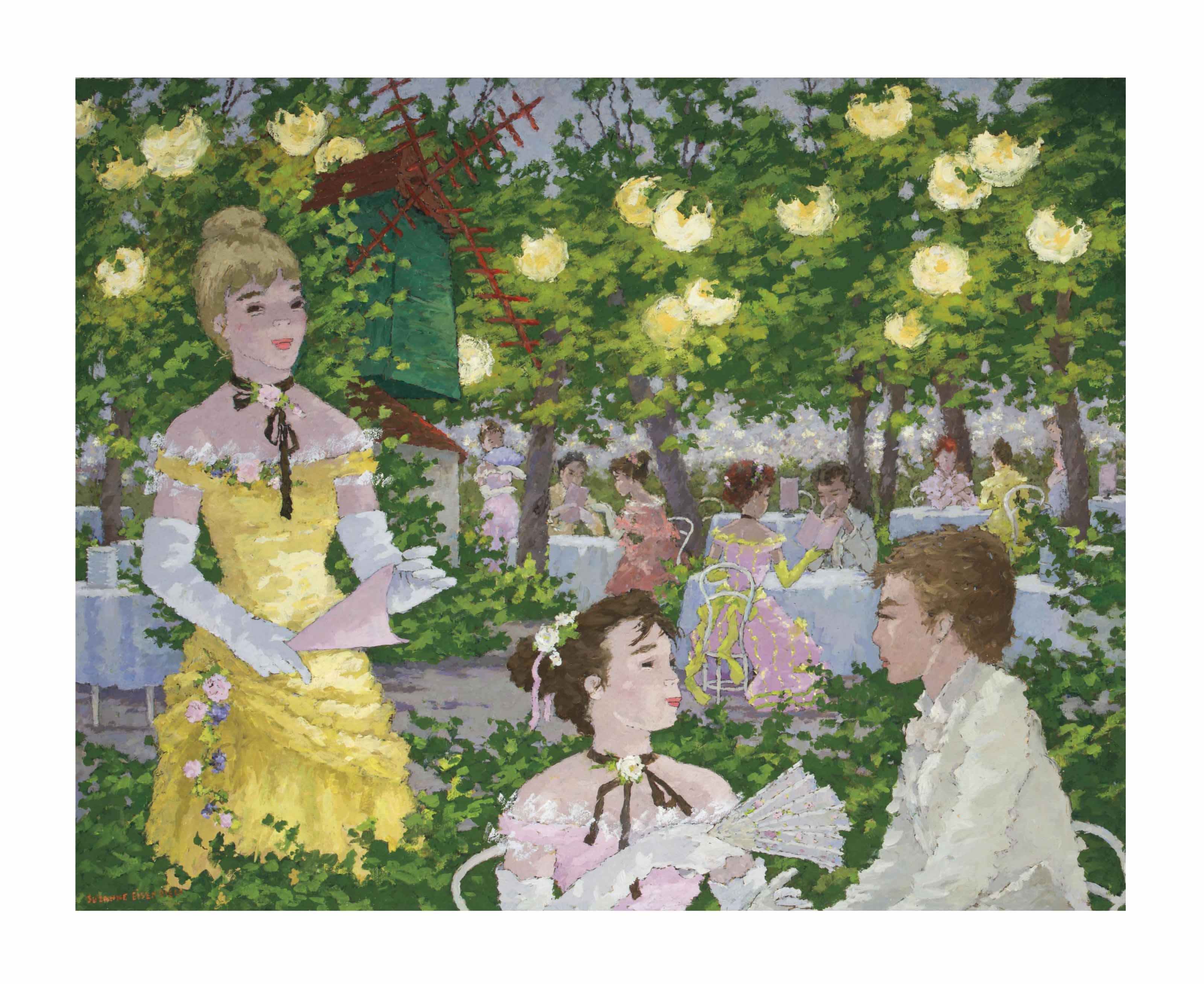 Suzanne Eisendieck - Soirée à l\'ancien Moulin de la Galette