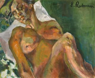 Suzanne Perlman - Reclining Nude