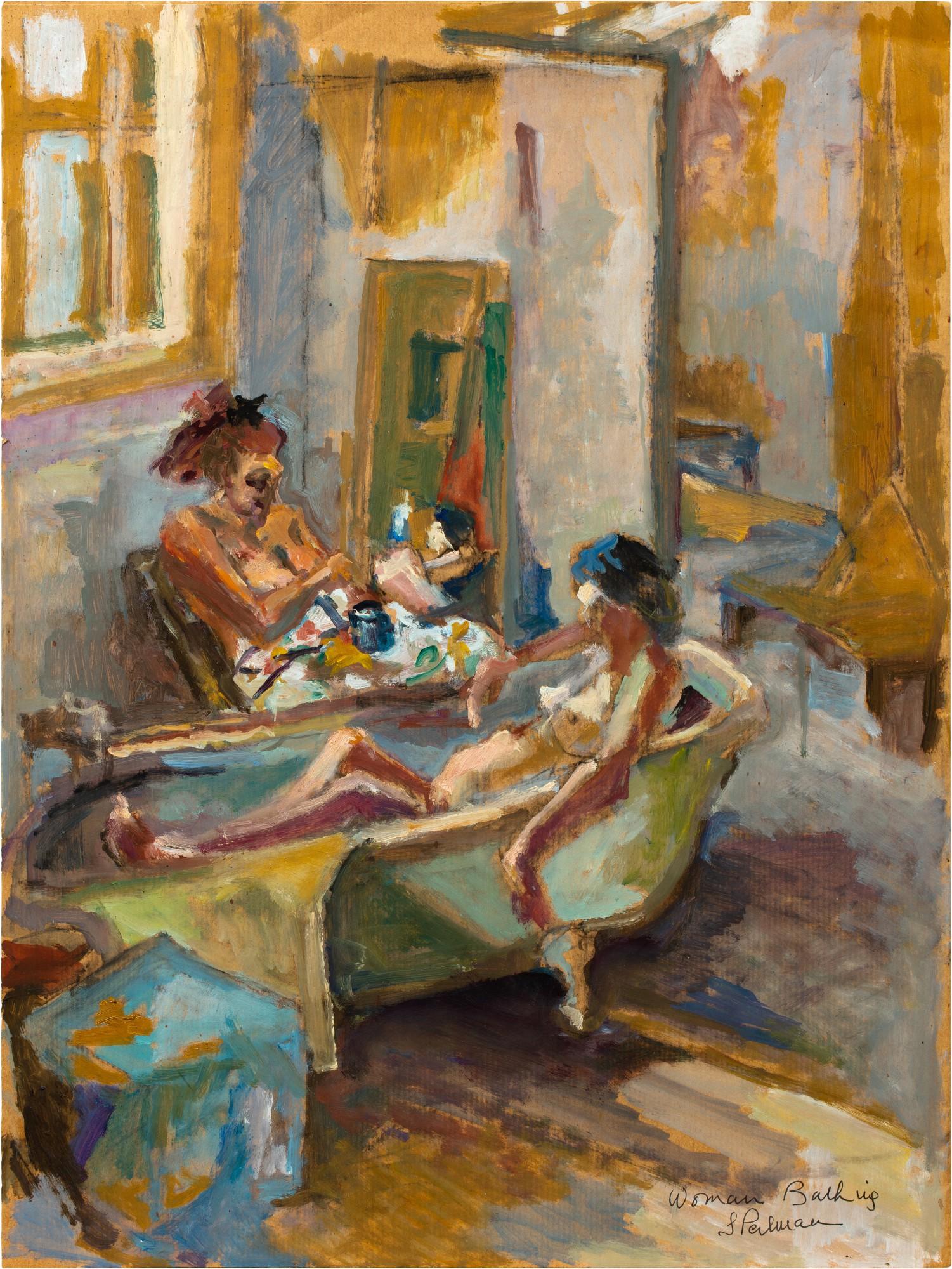 Suzanne Perlman - Women bathing